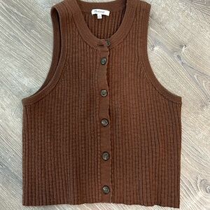 Madewell sweater tank/vest